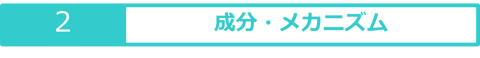 成分・メカニズム