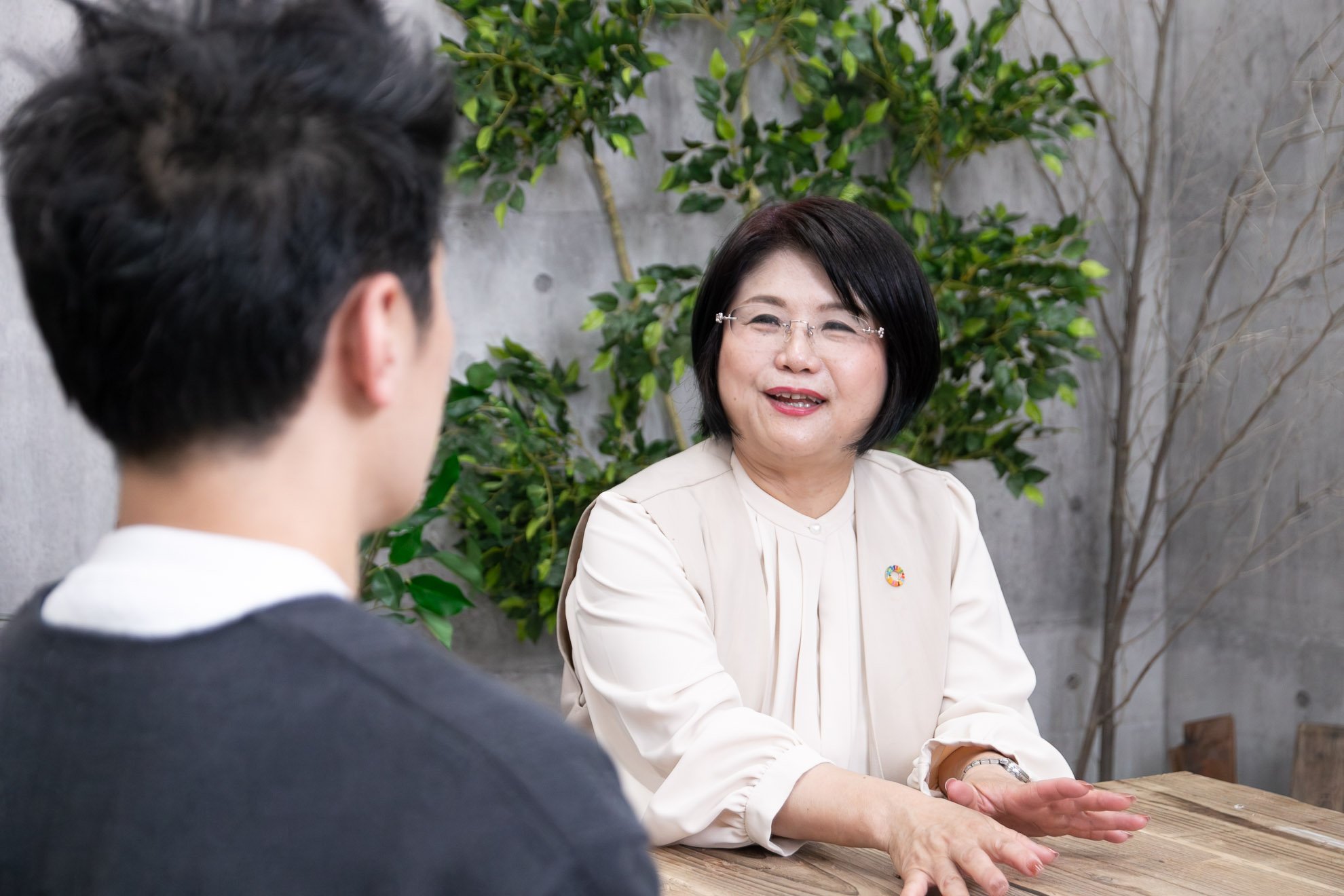 他者への共感が生まれて初めて、その人なりの関わり方が決まっていくと語る吉田さん