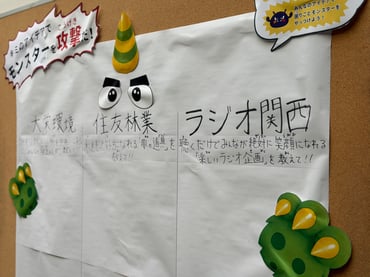 「企業モンスター討伐」ボード