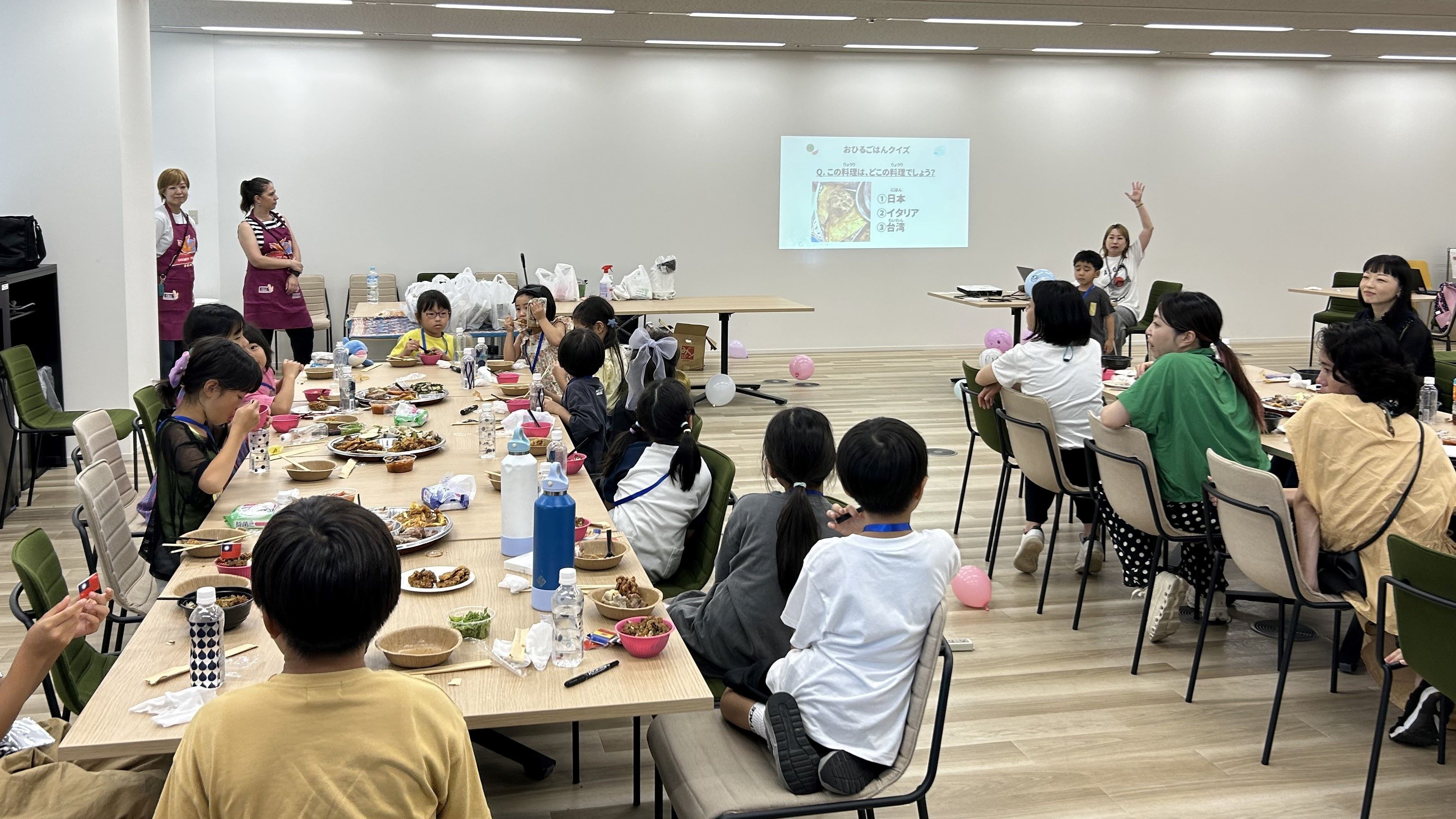 食を通して学ぶインクルーシブ、イベント会場の様子