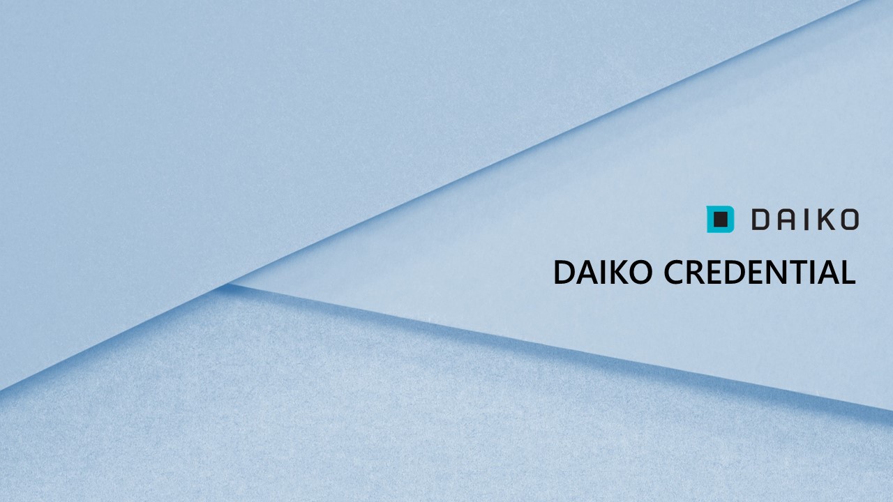 daiko-credential